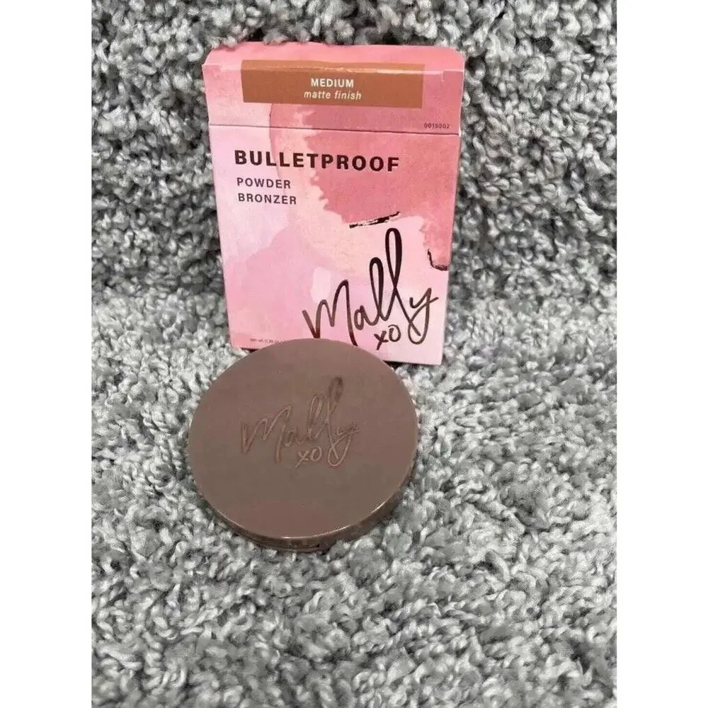 Mally Bulletproof Powder Bronzer Medium Matte Finish 3161 0.38 Oz 6 Pack